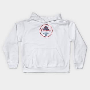 ice cream cafe Kids Hoodie